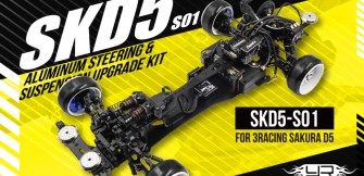 Aluminum Steering & Suspension Upgrade Kit for 3Racing Sakura D5 Aluminum Steering & Suspension Upgrade Kit for 3Racing Sakura D5