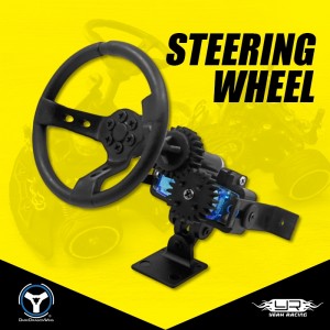 DarkDragonWing Motion Steering Wheel For 1:10 Touring Drift RC Car