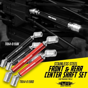 Stainless Steel Front & Rear Center Shaft Set