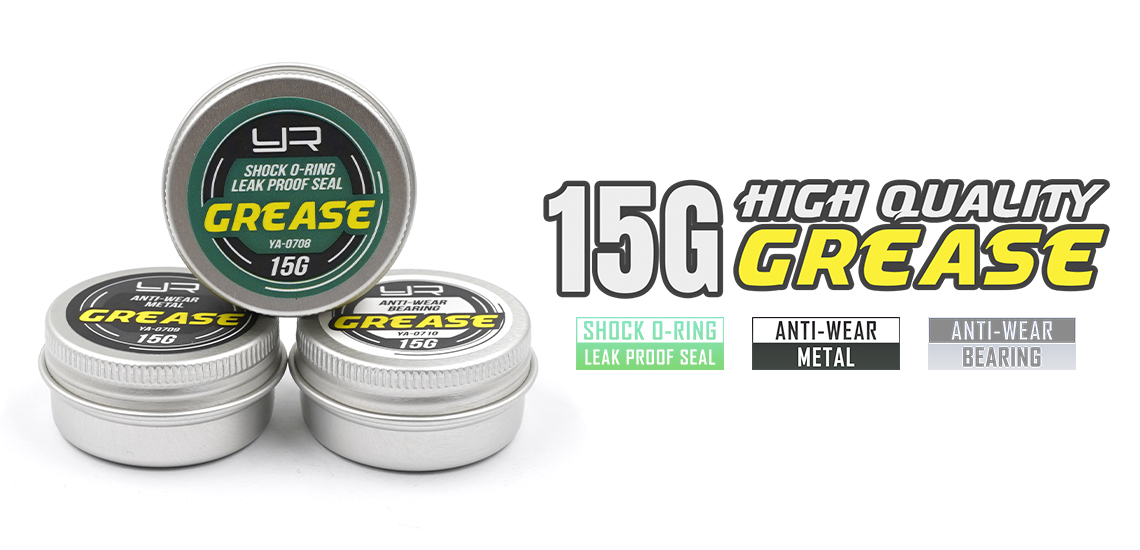 High Quality Grease for RC Vehicles | O-Ring, Metal & Bearings Grease