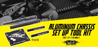 Aluminum Chassis Set Up Tool Kit For Mini Series