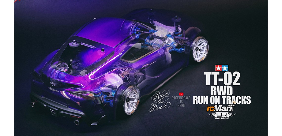 Tamiya TT02 RWD Drift build by Raceinpeace