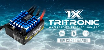 Tritronic 1X Waterproof Brushed ESC | New Color