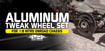 Tweak Wheel Set For 1/8 Nitro / Electric Onroad
