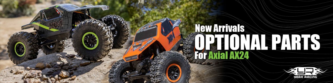 Axial AX24 RC Optional Upgrade Hopup Parts