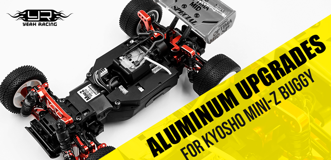 Aluminum Upgrades for Kyosho Mini-Z Buggy!