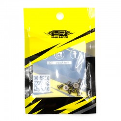 Titanium G2 Hex Socket Flat Head Screws M3 x 6mm 10pcs