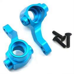 Alloy Front Knuckle Arm (BU) For Tamiya DF03 / DF03-RA