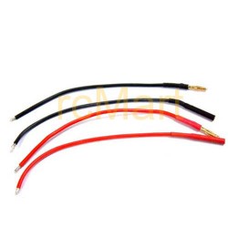 2.0mm Gold Plated Connector With 10cm Silion Cable