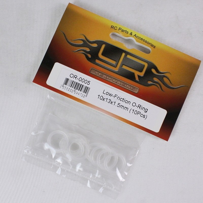 Low-Friction O-Ring 10x13x1.5mm (10Pcs)