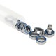 PTFE RC Ball Bearing Set with Bearing Oil For Tamiya F103 Chassis