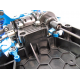Alum Bearing Steering Set (BU) For TA01/TA02