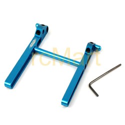 Aluminum Transmitter Stand For JR, Spektrum Stick Transmitter (BU)