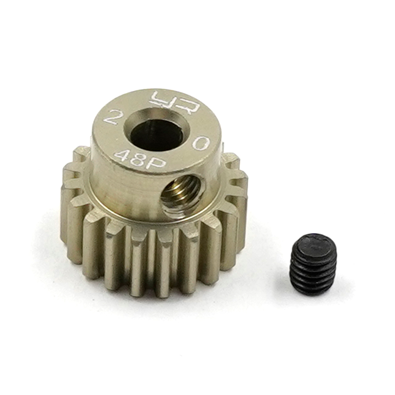 Aluminum 7075 Hard Coated Motor Gear/Pinions 48P 20T