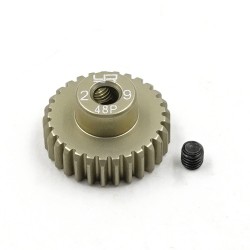 Aluminum 7075 Hard Coated Motor Gear/Pinions 48P 29T Aluminum 7075 Hard Coated Motor Gear/Pinions 48P 29T