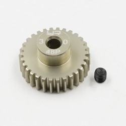 Aluminum 7075 Hard Coated Motor Gear/Pinions 48P 30T Aluminum 7075 Hard Coated Motor Gear/Pinions 48P 30T