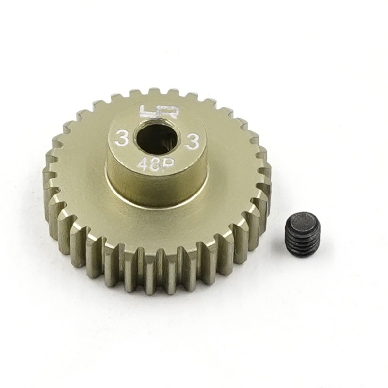 Aluminum 7075 Hard Coated Motor Gear/Pinions 48P 33T