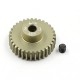 Aluminum 7075 Hard Coated Motor Gear/Pinions 48P 33T