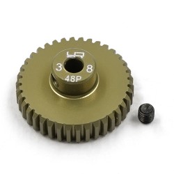 Aluminum 7075 Hard Coated Motor Gear/Pinions 48P 38T