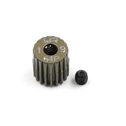Aluminum 7075 Hard Coated Motor Gear/Pinions 64P 19T