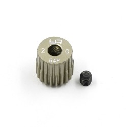 Aluminum 7075 Hard Coated Motor Gear/Pinions 64P 20T