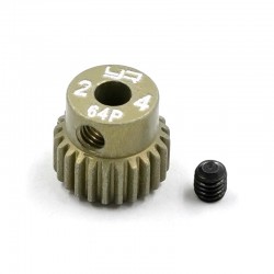 Aluminum 7075 Hard Coated Motor Gear/Pinions 64P 24T