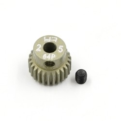 Aluminum 7075 Hard Coated Motor Gear/Pinions 64P 25T