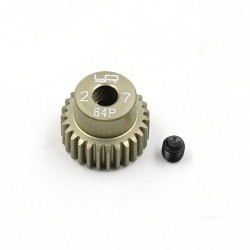 Aluminum 7075 Hard Coated Motor Gear/Pinions 64P 27T