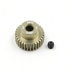 Aluminum 7075 Hard Coated Motor Gear/Pinions 64P 31T