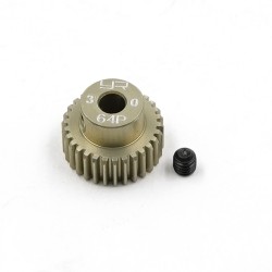 Aluminum 7075 Hard Coated Motor Gear/Pinions 64P 30T