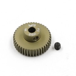 Aluminum 7075 Hard Coated Motor Gear/Pinions 64P 42T
