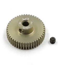 Aluminum 7075 Hard Coated Motor Gear/Pinions 64P 47T