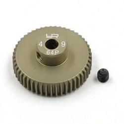 Aluminum 7075 Hard Coated Motor Gear/Pinions 64P 49T
