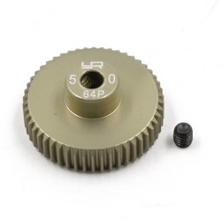 Aluminum 7075 Hard Coated Motor Gear/Pinions 64P 50T