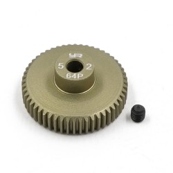 Aluminum 7075 Hard Coated Motor Gear/Pinions 64P 52T