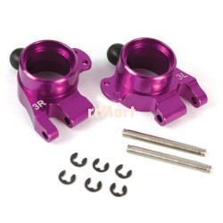 Aluminum Rear Knuckle Arm (Left & Right) 3 Degree (PP) for HPI E10