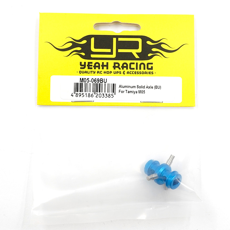 Aluminum Solid Axle Blue For Tamiya M05 M06