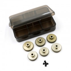 Aluminum 7075 Hard Coated Pinion Gear Combo Set (48P 33T-38T 6pcs)