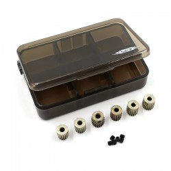 Aluminum 7075 Hard Coated Pinion Gear Combo Set (64P 17T-22T 6pcs)
