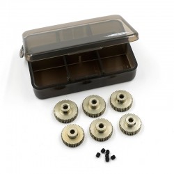 Aluminum 7075 Hard Coated Pinion Gear Combo Set (64P 41T-46T 6pcs)