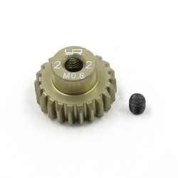 Aluminum 7075 Hard Coated Motor Gear/Pinions 0.6M 22T for Tamiya car kits Aluminum 7075 Hard Coated Motor Gear/Pinions 0.6M 22T for Tamiya car kits