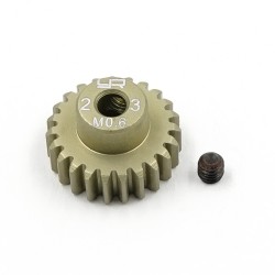 Aluminum 7075 Hard Coated Motor Gear/Pinions 0.6M 23T for Tamiya car kits Aluminum 7075 Hard Coated Motor Gear/Pinions 0.6M 23T for Tamiya car kits