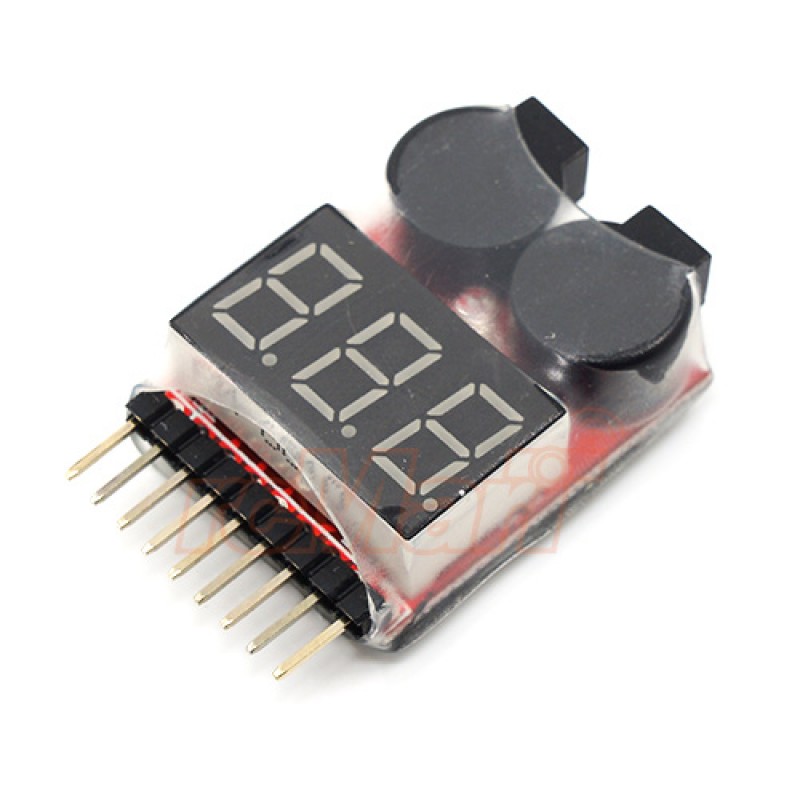 Li-Po Monitor With LCD Version 1S-8S