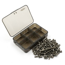 Titanium Screw Assorted Set with FREE Mini box for Tamiya XV-01