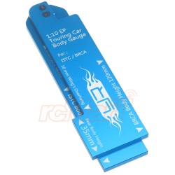 1/10 EP Touring Car Body Gauge For ISTC BRCA Blue