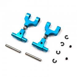 Aluminum Adjustable Rear Upper Arm Set For Tamiya TT02