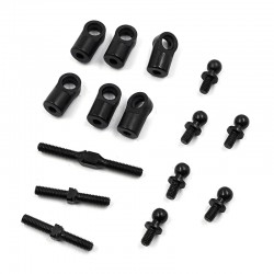Adjustable Steering Tie-Rod Set Ver 2 For Tamiya TT02