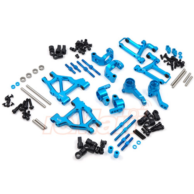 Aluminum Long-Span Suspension Arms And Knuckles Performance Upgrade Kit for Tamiya M05 M06