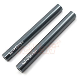 Threaded Aluminum M3 Link Pipe 6x55mm 2pcs GunMetal Threaded Aluminum M3 Link Pipe 6x55mm 2pcs GunMetal