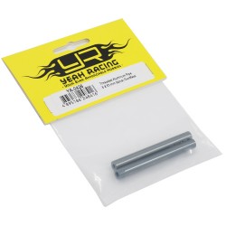 Threaded Aluminum M3 Link Pipe 6x55mm 2pcs GunMetal Threaded Aluminum M3 Link Pipe 6x55mm 2pcs GunMetal